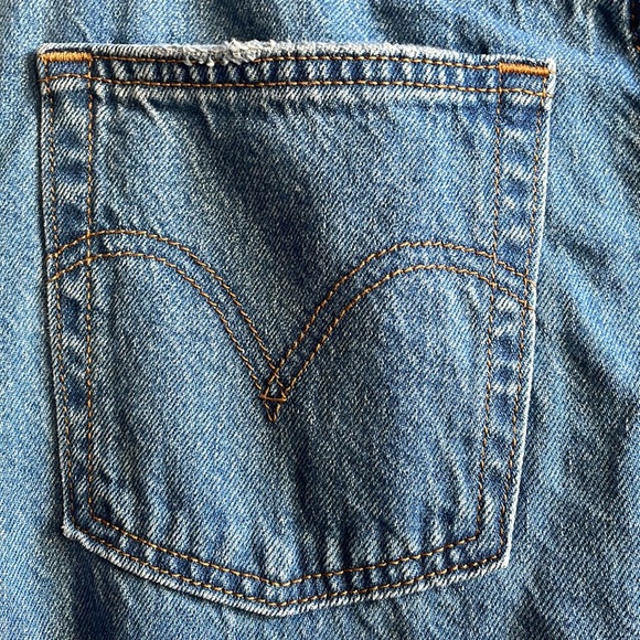 Levi’s Premium Ribcage Straight Leg Ankle Super High Rise Denim Jeans New Sz 27 - Picture 10 of 16